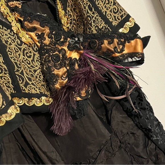 Handmade jacket with bustle - Picture 3 of 4